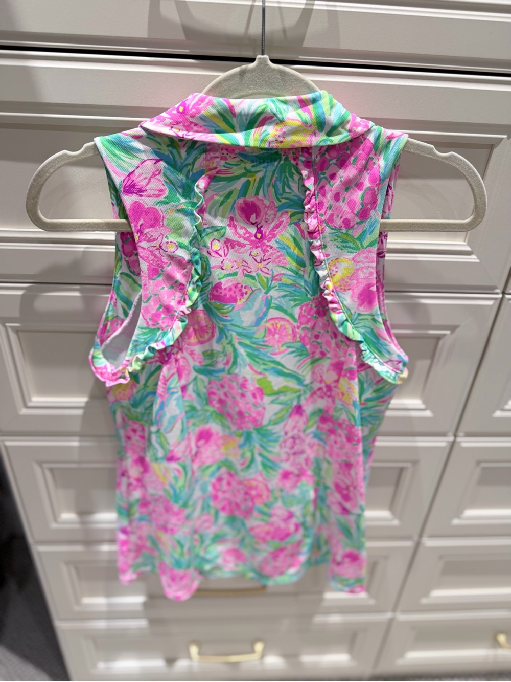 Lilly Pulitzer Luxletic Sleeveless Polo - Picture 2 of 3